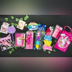#063 11pc Unicorn Theme Bundle Set